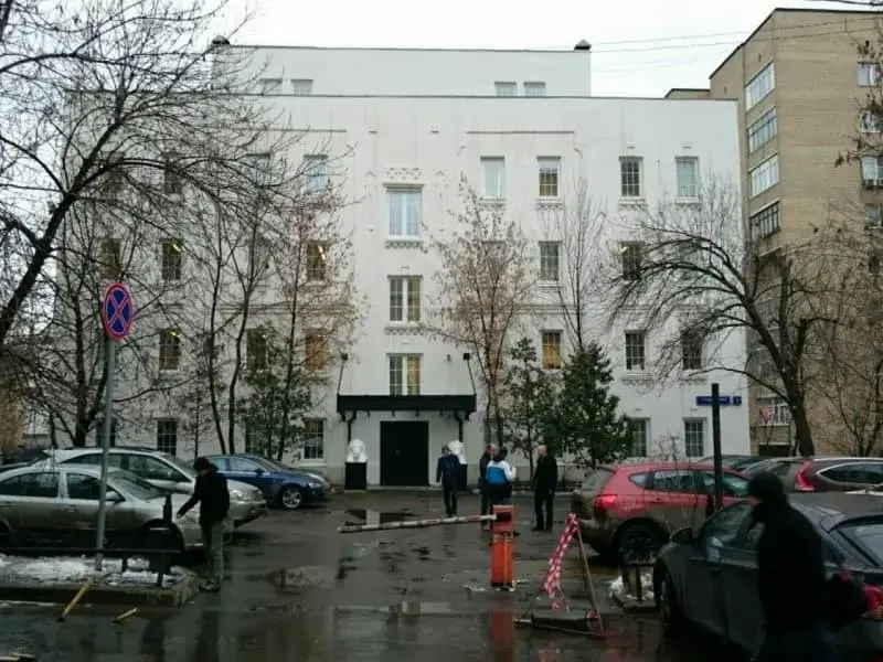 Объект «Здание в 1-м Смоленском переулке» в Москве